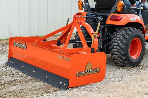 Land Pride | BB12 Series Box Scrapers | Model BB1260 for sale at Pillar Equipment, Quad Cities Region, Illinois Land Pride | BB12 Series Box Scrapers | Model BB1260 for sale at Pillar Equipment, Quad Cities Region, Illinois
